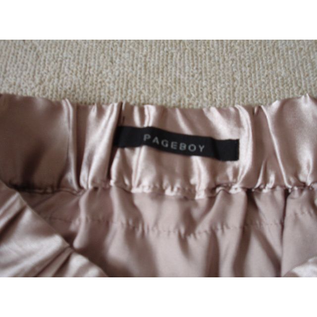 PAGEBOY(ページボーイ)のPAGEBOY ミニスカート Ｍ　ヒラヒラ11段 レディースのスカート(ミニスカート)の商品写真