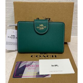 COACH - [新品未使用]✨COACHバイカラー二つ折り財布✨ミニ財布の通販 