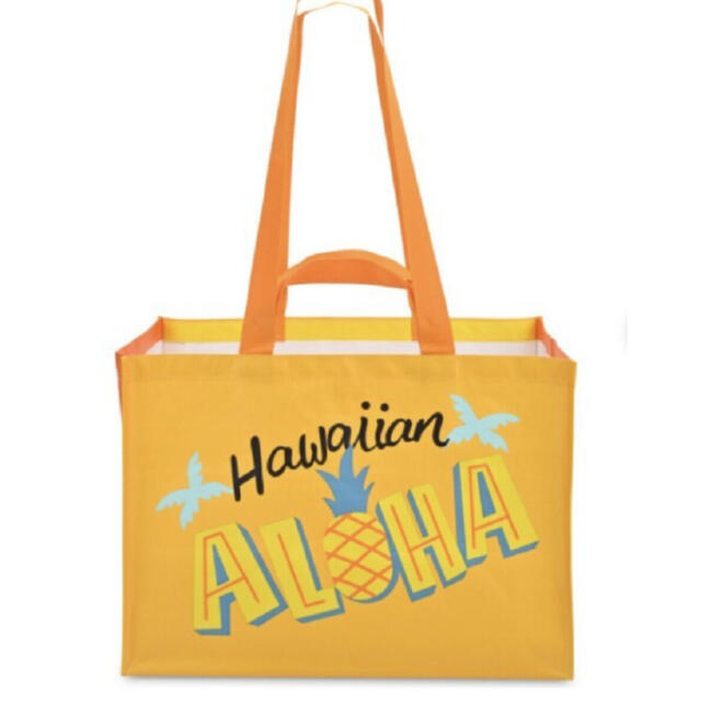 コストコ　ショッピングバッグ　ハワイ　パイナップル　　　1ツ レディースのバッグ(エコバッグ)の商品写真