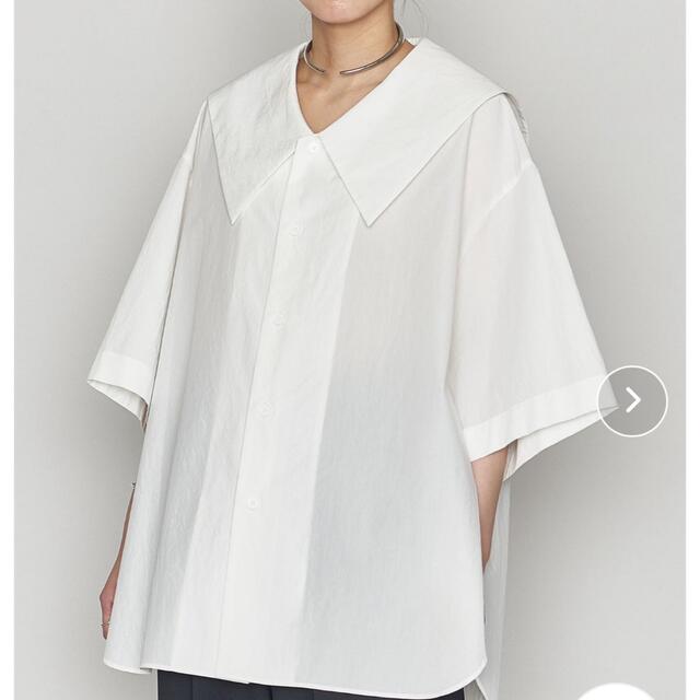 ASTRAET セーラーカラー 5分袖ブラウス アストラット 【爆売りセール ... theory luxe 21AW Madilyn 首元ギャザーブラウス 白 36