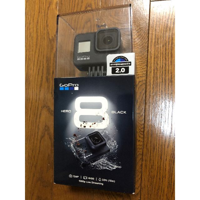 動画記録画素数4K30P新品未使用！ゴープロ GoPro HERO8 BLACK