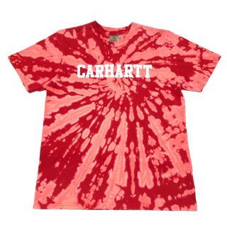 カーハート(carhartt)の【希少】carhartt タイダイ  Tシャツ(Tシャツ/カットソー(半袖/袖なし))