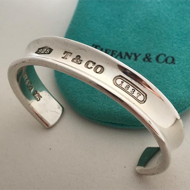 Tiffany & Co. - Tiffany 1837 カフ シルバーバングルの通販 by こう