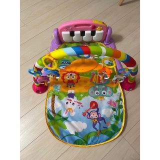 フィッシャープライス(Fisher-Price)のあんよでキック　ベビープレイジム　プレイマット(ベビージム)