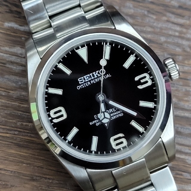 セイコー カスタム エクスプローラー  MOD SEIKO NH35 36mm