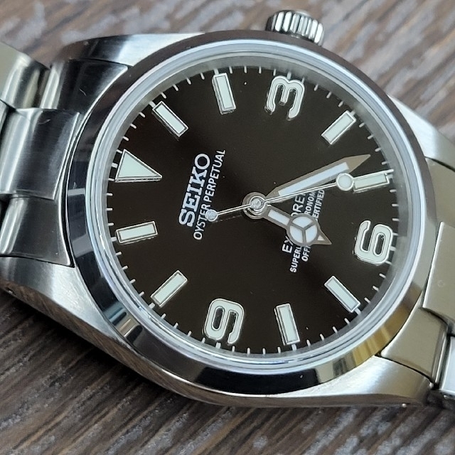 SEIKO - セイコー カスタム エクスプローラー MOD SEIKO NH35 36mmの