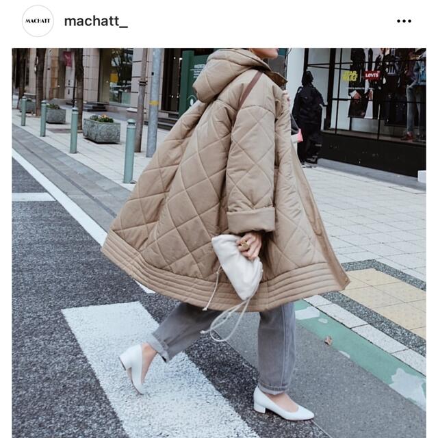 machatt マチャット キルティングテントコート