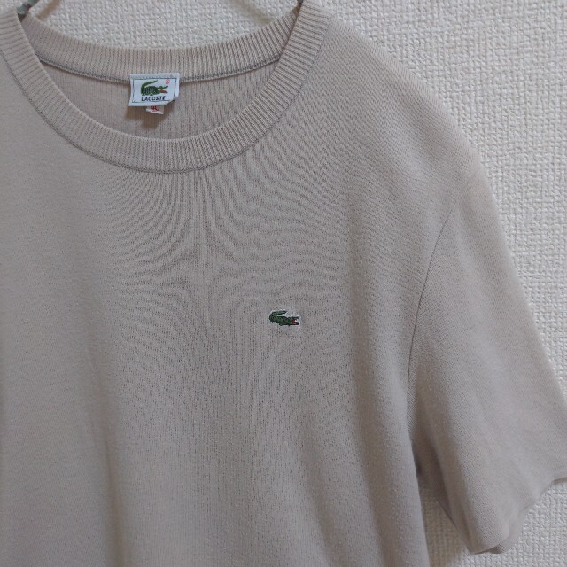 LACOSTE(ラコステ)のLACOSTE　ラコステ　Tシャツ　ニット レディースのトップス(Tシャツ(半袖/袖なし))の商品写真