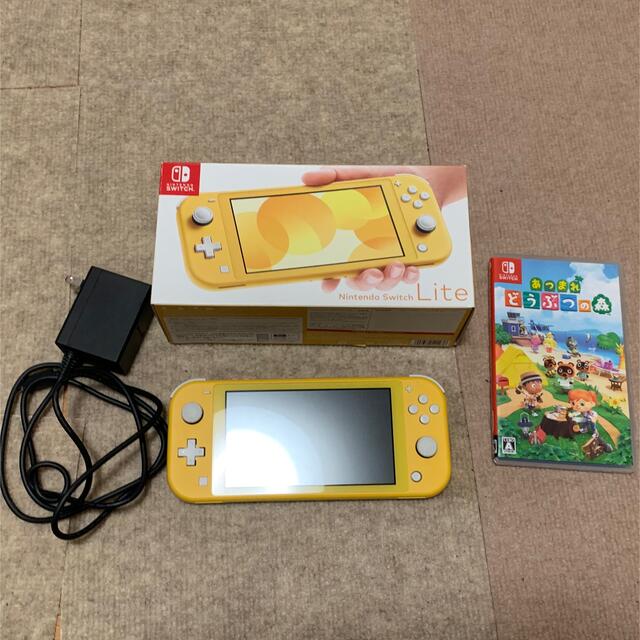 Nintendo Switch Lite イエロー　どうぶつの森付き