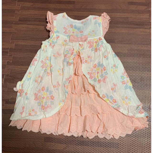 coeur a coeur(クーラクール)の【95】クーラクール春物ワンピース キッズ/ベビー/マタニティのキッズ服女の子用(90cm~)(ワンピース)の商品写真