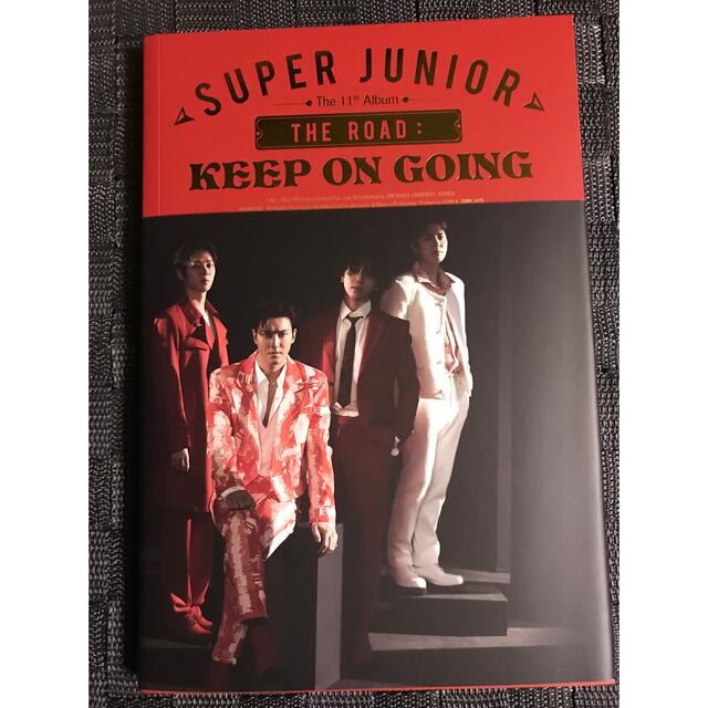 SUPER JUNIOR   SUPERJUNIOR アルバム THE ROAD:KEEP ON GOINGの通販