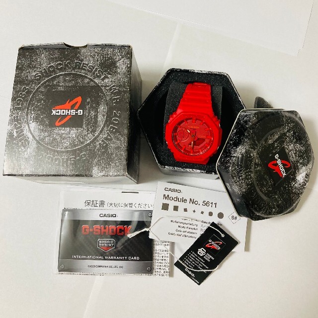 G-SHOCK(ジーショック)の新品　G-SHOCK GA-2100-4ADR メンズの時計(腕時計(アナログ))の商品写真