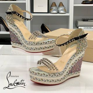 ルブタン(Christian Louboutin) ウェッジサンダル サンダル(レディース ...