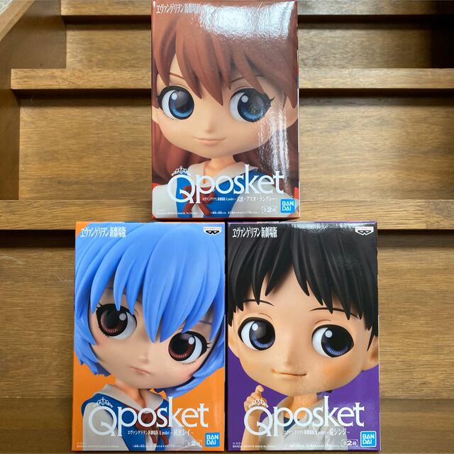 エヴァンゲリオン Qposket フィギュア セット