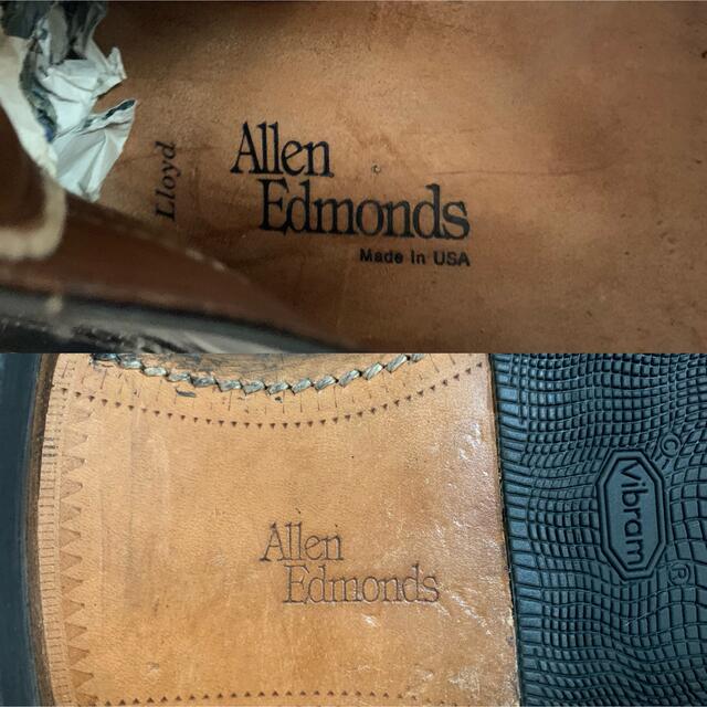 Allen Edmonds(アレンエドモンズ)のAllen Edmonds VINTAGE 1989s USA製 Lloyd 黒 メンズの靴/シューズ(ドレス/ビジネス)の商品写真
