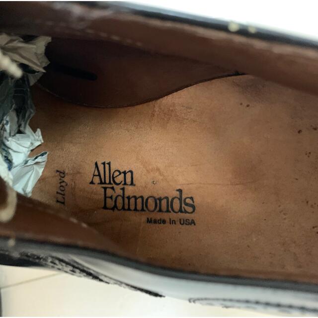 Allen Edmonds(アレンエドモンズ)のAllen Edmonds VINTAGE 1989s USA製 Lloyd 黒 メンズの靴/シューズ(ドレス/ビジネス)の商品写真