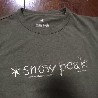 スノーピーク(Snow Peak)のsnow peak Tシャツ　XS(Tシャツ/カットソー(半袖/袖なし))