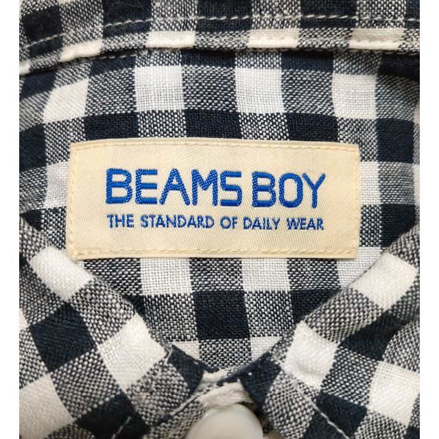 BEAMS BOY(ビームスボーイ)のBEAMS BOY　リネン B．D プルオーバー シャツ ブラウス レディースのトップス(シャツ/ブラウス(半袖/袖なし))の商品写真