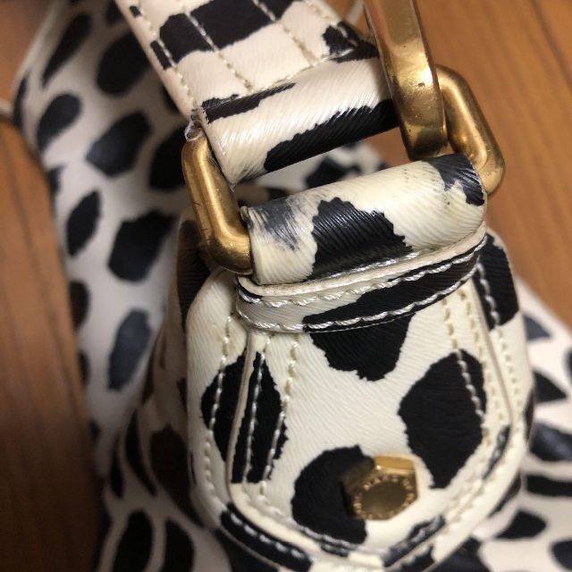 MARC JACOBS マークジェイコブス　ダルメシアン柄　ショルダーバッグ