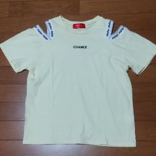 レピピアルマリオ(repipi armario)のレピピアルマリオ  Tシャツ  Sサイズ(150) イエロー(Tシャツ/カットソー)