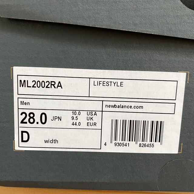 New Balance(ニューバランス)のNew Balance ML2002RA 28.0cm メンズの靴/シューズ(スニーカー)の商品写真