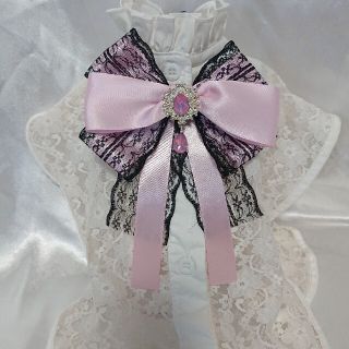 ハンドメイド♡量産型リボン  ブローチ♡２webタイプ(コサージュ/ブローチ)