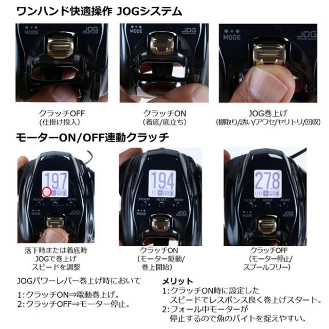 【新品・未使用】ダイワシーボーグ 200JL  22年モデル 左ハンドル 4