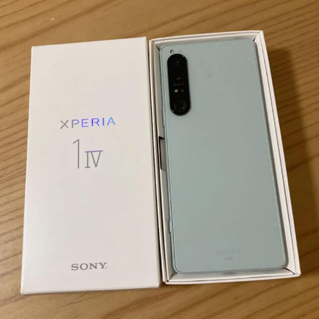 Xperia 1 Ⅳ アイスホワイト　SOG06