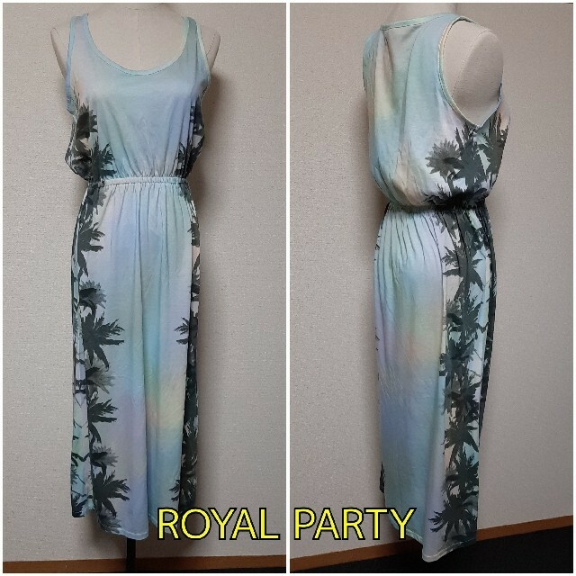 ROYAL PARTY(ロイヤルパーティー)のROYAL PARTYマキシ丈ワンピース レディースのワンピース(ロングワンピース/マキシワンピース)の商品写真