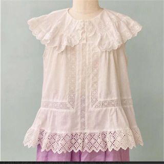 フランシュリッペ(franche lippee)のそばかすブラウス　yukiemon (シャツ/ブラウス(半袖/袖なし))