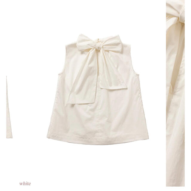 Back Front Ribbon Blouse