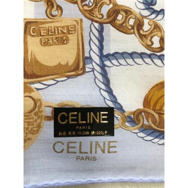 celine(セリーヌ)の未使用　セリーヌ　ハンカチ レディースのファッション小物(ハンカチ)の商品写真