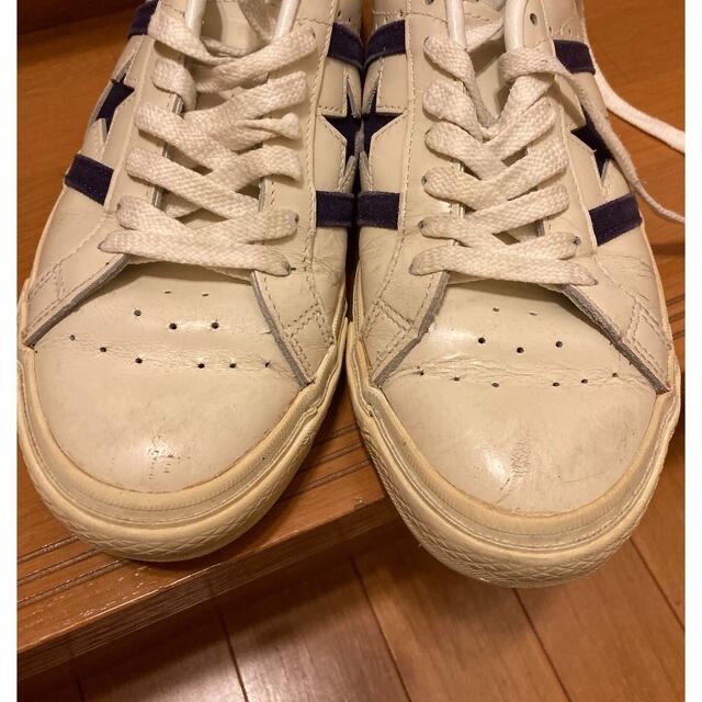 CONVERSE - コンバース converse ジャックスター jackstar レザーの