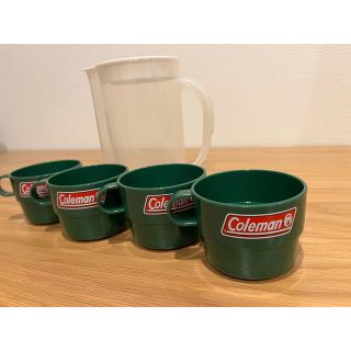 コールマン(Coleman)のコールマン　コップとピッチャーのセット(食器)