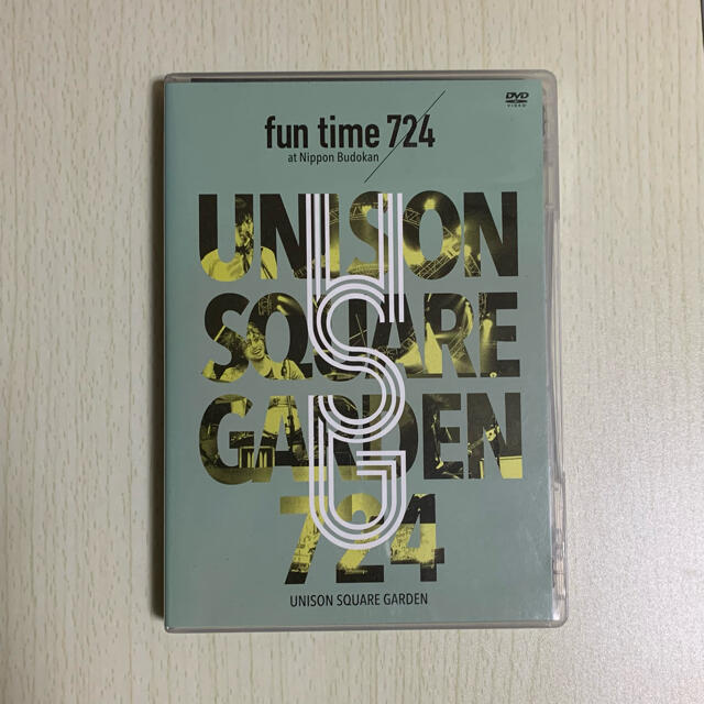 UNISON SQUARE GARDEN(ユニゾンスクエアガーデン)のUNISON SQUARE GARDEN fun time 724 エンタメ/ホビーのDVD/ブルーレイ(ミュージック)の商品写真