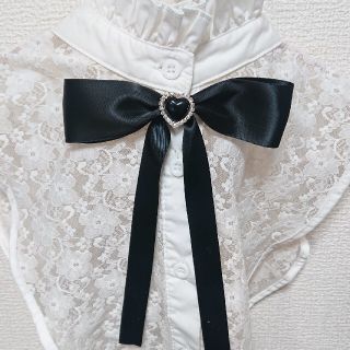 ハンドメイド♡量産型リボン  ブローチ♡(コサージュ/ブローチ)