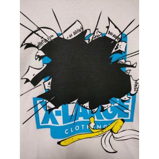 エクストララージ(XLARGE)のエクストララージ　ゴリラ脱走Tシャツ BIGロゴ　Mサイズ(Tシャツ/カットソー(半袖/袖なし))