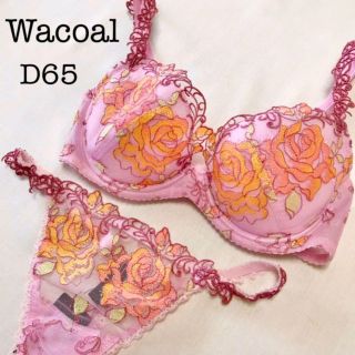 ワコール(Wacoal)のワコール　スタディオファイブ　ブラジャー　ショーツ　D65(ブラ&ショーツセット)