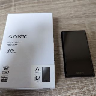 ウォークマン(WALKMAN)のソニー ウォークマン 32GB Aシリーズ NW-A106 ブラック(ポータブルプレーヤー)