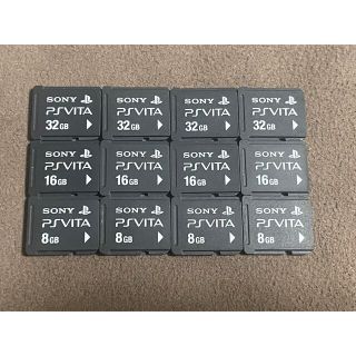 プレイステーションヴィータ(PlayStation Vita)のvita   メモリーカード　セット(その他)