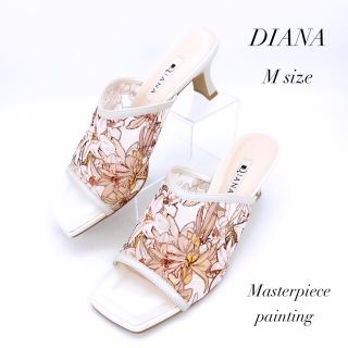 ダイアナ(DIANA)の【極美品】ダイアナ 絵画シリーズ ミュシャ サンダル M 23cm〜23.5cm(サンダル)