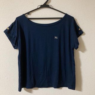 バーバリーブルーレーベル(BURBERRY BLUE LABEL)の美品 バーバリー トップス (Tシャツ(半袖/袖なし))