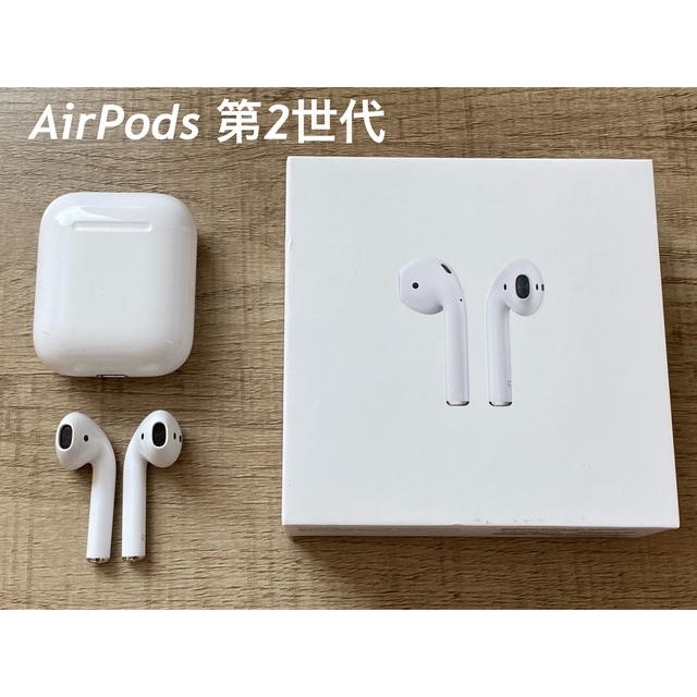 くしてしま 新品 Apple AirPods 第二世代 両耳 MV7N2J/A エアーポッズ imboO-m19964868661 ルカリ