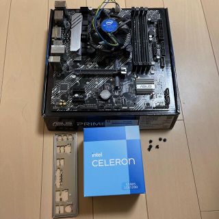 CPU+マザーボードセット　Celeron G5905 + B460M-A(PCパーツ)