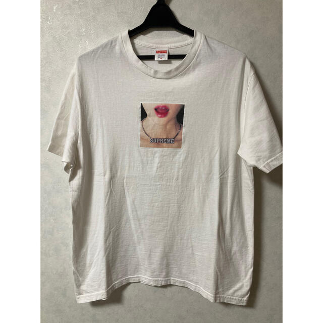 SUPREME 18SS Necklace Tee M - Tシャツ/カットソー(半袖/袖なし)
