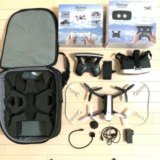 Parrot Bebop 2 ゴーグル、コントローラ、キャリーバッグセット(その他)