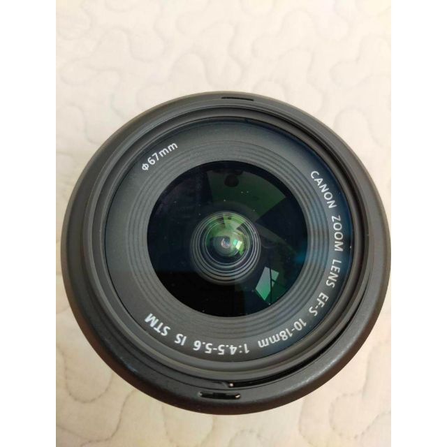 Canon(キヤノン)のCanon EF-S10-18F4.5-5.6 IS STM スマホ/家電/カメラのカメラ(その他)の商品写真