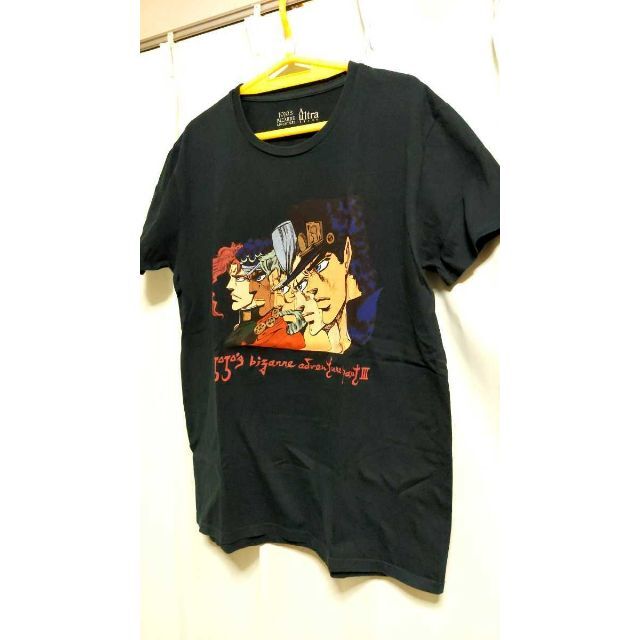 ジョジョ Tシャツ/M/黒/ジョースター/エジプトツアー/アルトラバイオレンス