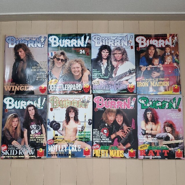 BURRN!  バーン エンタメ/ホビーの雑誌(音楽/芸能)の商品写真