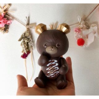 メディコムトイ(MEDICOM TOY)のJEWEL BEAR bitter chocolate ver. MAMES(置物)